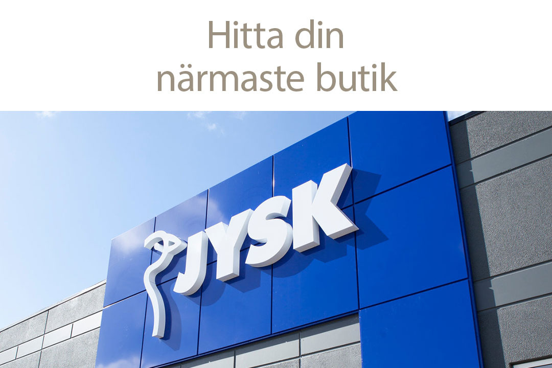 hitta JYSK butik hitta JYSK butik