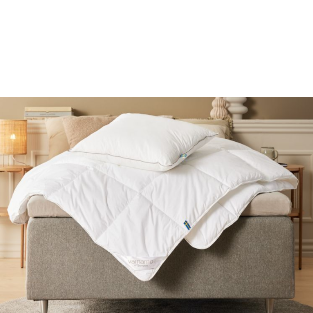täcken och sovkuddar