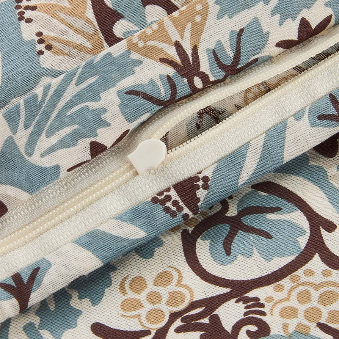 Lovis-påslakanset Art deco-inspirerat påslakan i pastellblått och brunt