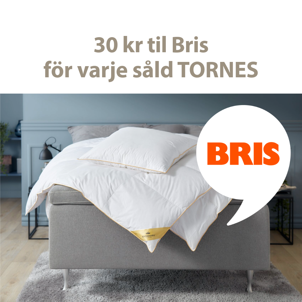 30 kronor till bris för varje såld tornes 30 kronor till bris för varje såld tornes
