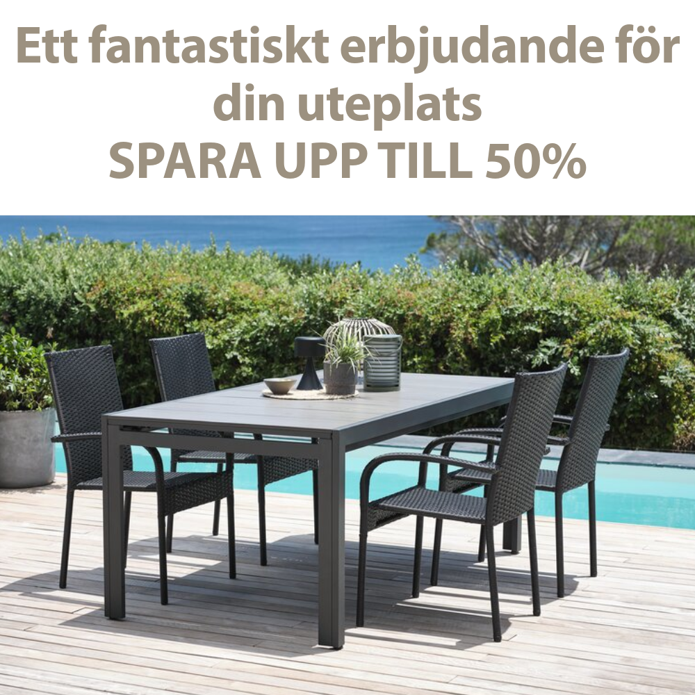 Erbjudanden till din uteplats