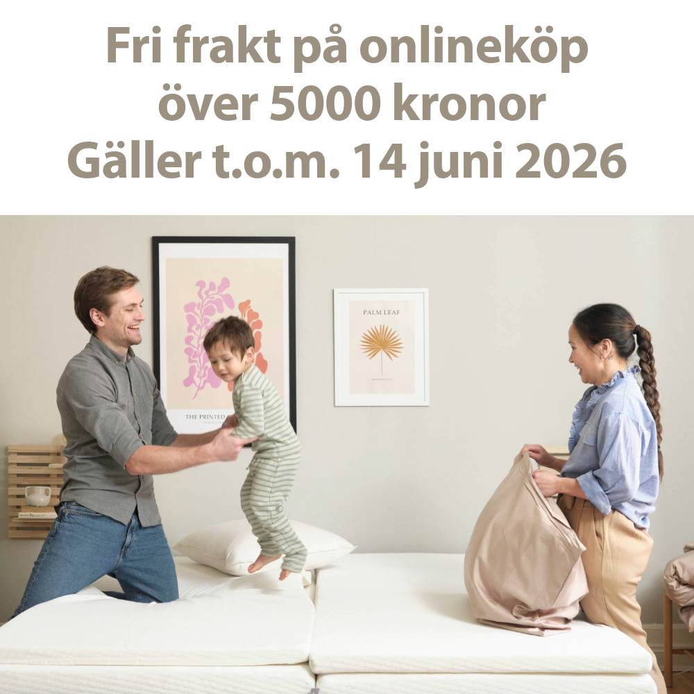 fri frakt på onlineköp över 5000 kronor 