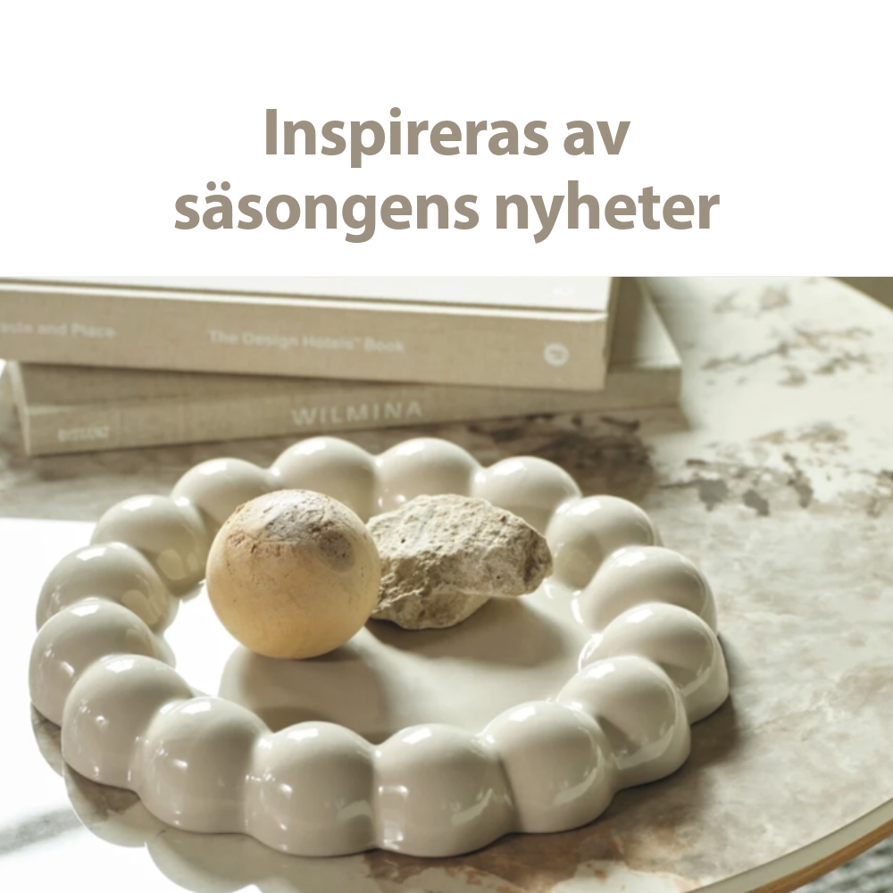 Inspireras av säsongens nyheter