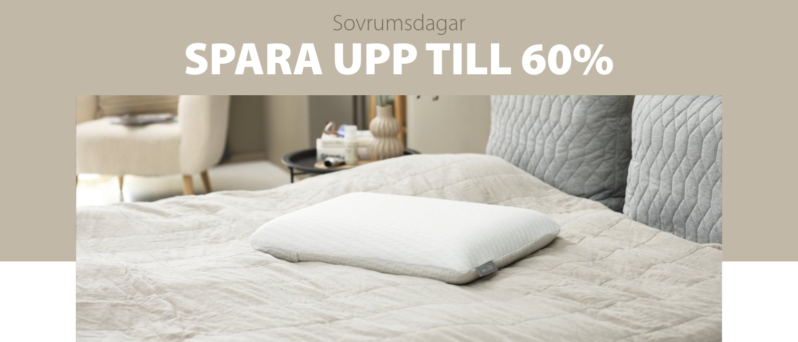 Sovrumsdagar- spara upp till 60%